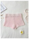 Pink Y2K Starfish Patch Mini Lounge Shorts
