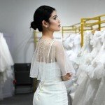 White Wedding Cape Shrug for Formal Events