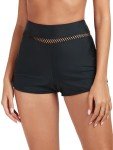 High Waisted Quick Dry Women's Swim Shorts