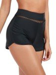 High Waisted Quick Dry Women's Swim Shorts
