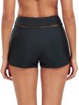High Waisted Quick Dry Women's Swim Shorts