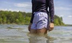 Huk Women's Quick-Dry Fishing Shorts in Lavender