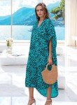 Women's Lightweight Kaftan Beach Cover-Up Dress