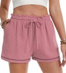 Soft Cotton High Waisted Casual Summer Shorts