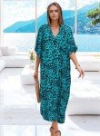 Women's Lightweight Kaftan Beach Cover-Up Dress