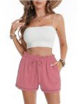 Soft Cotton High Waisted Casual Summer Shorts