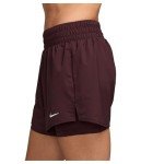 Nike Women's 2-in-1 High-Waisted Shorts - Burgundy