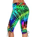 Plus Size High Waist Swim Capris for Women