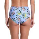 hanky panky - French Brief Bikini Bottoms for Women (Thankful Blue) | Medium | Full Coverage Swimsuit Bottoms, Womens Bathing Suits | Recycled Fabric, Water Resistant & Dura Color Technology