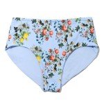 hanky panky - French Brief Bikini Bottoms for Women (Thankful Blue) | Medium | Full Coverage Swimsuit Bottoms, Womens Bathing Suits | Recycled Fabric, Water Resistant & Dura Color Technology