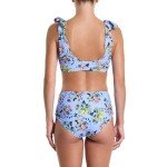 hanky panky - French Brief Bikini Bottoms for Women (Thankful Blue) | Medium | Full Coverage Swimsuit Bottoms, Womens Bathing Suits | Recycled Fabric, Water Resistant & Dura Color Technology