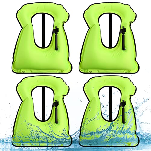 Adjustable Inflatable Diving Safety Vests - Set of 4