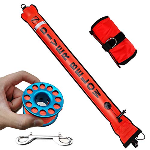 Diving DSMB with Spool Reel and Flag