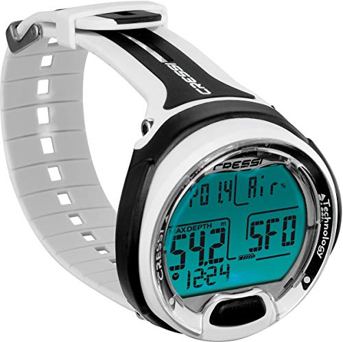 White/Black Cressi Leonardo Dive Computer