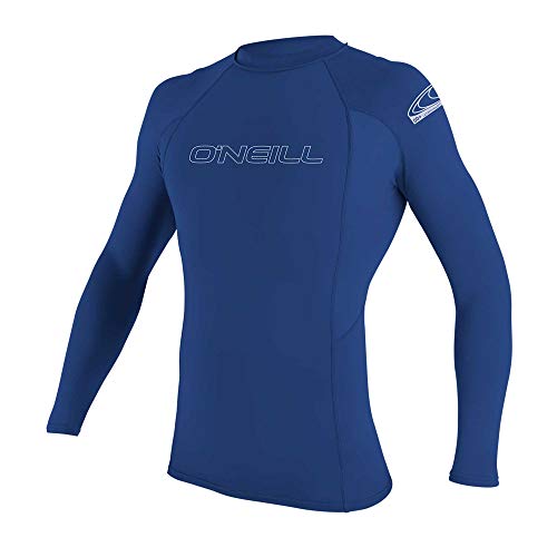 Men's O'Neill Basic Skins Rash Guard, Pacific Blue