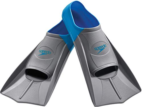 Speedo Swim Training Fins - Blue/Grey