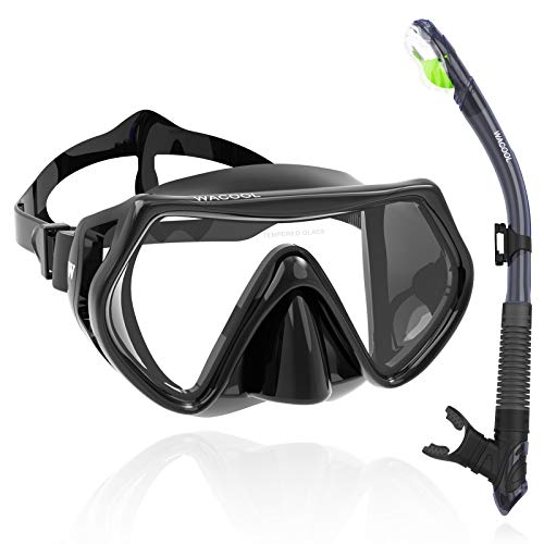 Professional Diving Set with Anti-Fog Glass and Mouthpiece