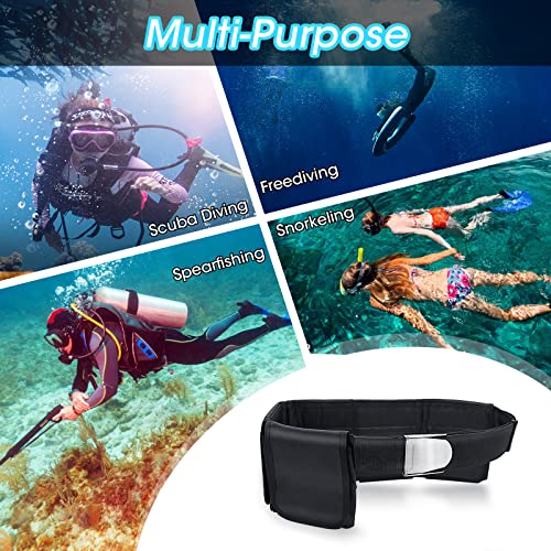 Adjustable Scuba Weight Belt with 5 Pockets