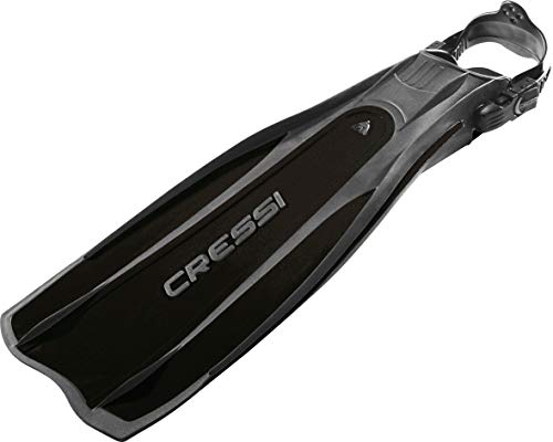 Cressi Pro Light Dive Fins, Black - M/L