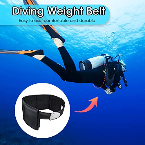 Adjustable Scuba Weight Belt with 5 Pockets