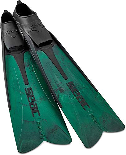 Green Camo SEAC Talent Fins 8-8.5