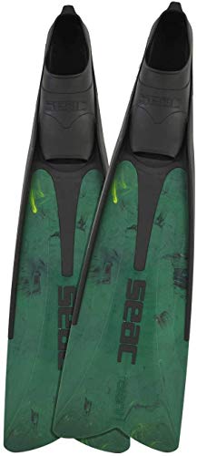 Green Camo SEAC Talent Fins 8-8.5