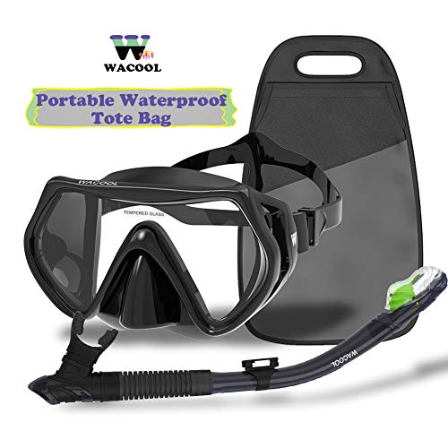 Professional Diving Set with Anti-Fog Glass and Mouthpiece