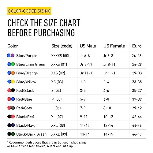 Blue/Orange XXS Floating Fins (FINIS)