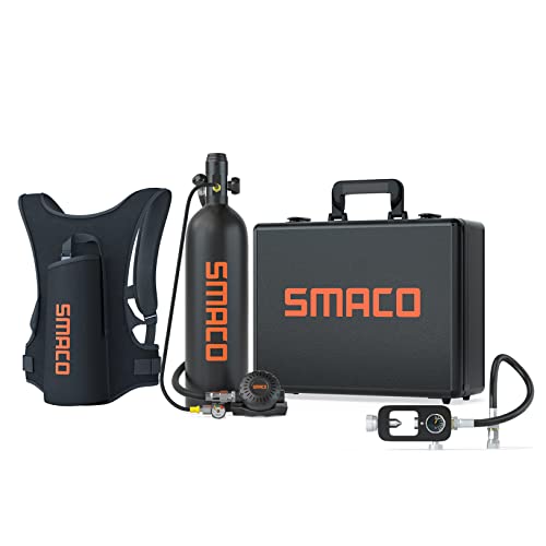 Mini Scuba Tank Kit with Portable Box