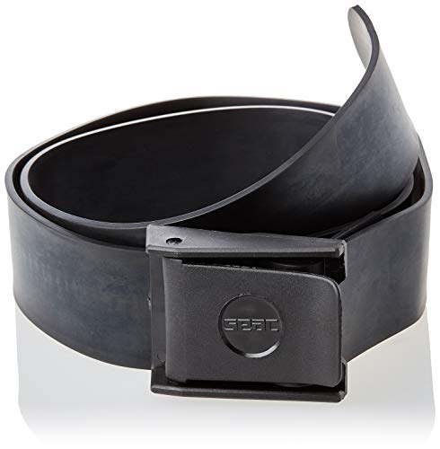 SEAC Standard Rubber Belt, Black, Adjustable