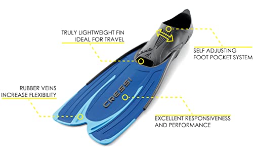 Cressi Agua, Blue, 39/40