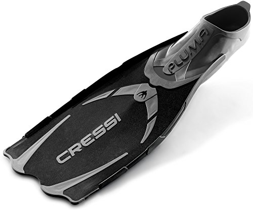 Cressi Pluma, Black, US Man 11/12.5 | US Lady 12/13.5 | EU 45/46