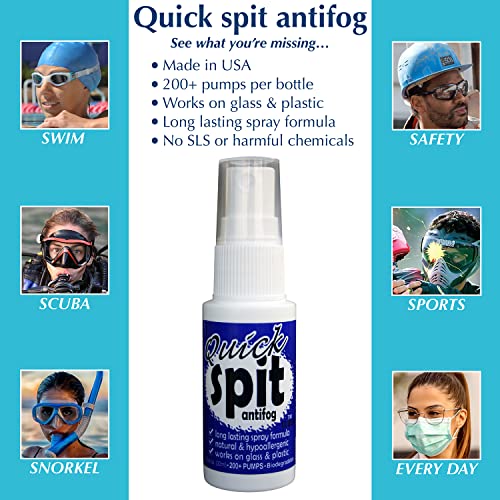 JAWS Premium Anti-Fog Spray for Diving Gear