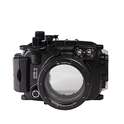 Canon G7X Mark II Waterproof Housing with Red Filter