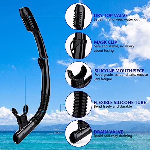 Easy Breath Dry Snorkel for Diving