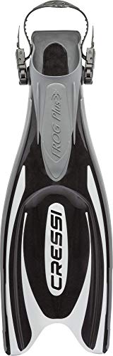 Cressi Frog Plus Fins, Black, Large/X-Large