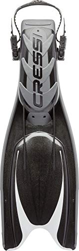 Cressi Frog Plus Fins, Black, Large/X-Large
