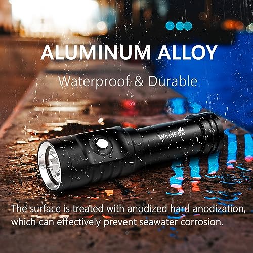 5000 Lumen Rechargeable Diving Flashlight