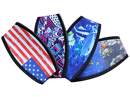 WEIENSC Diving Mask Slap Straps (4 Pack)
