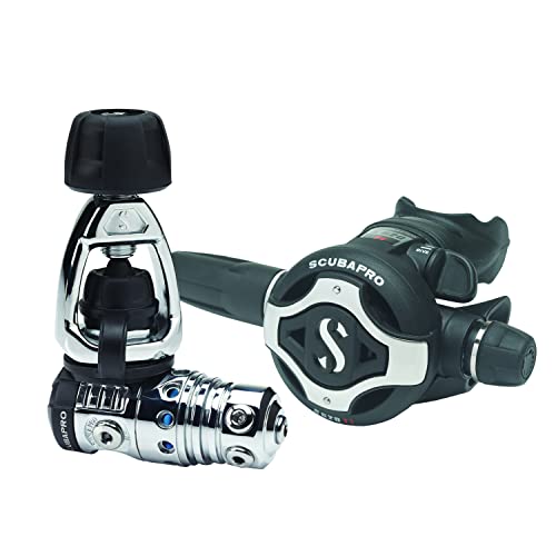 Black Scubapro Dive Regulator Set - INT