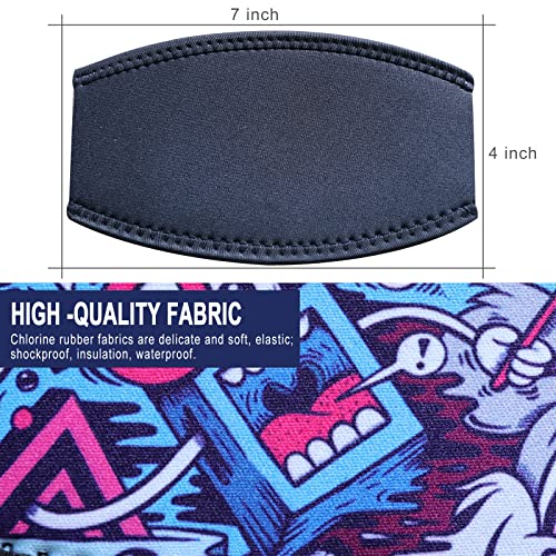 WEIENSC Diving Mask Slap Straps (4 Pack)