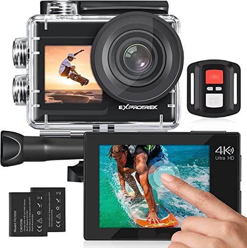 4K Action Camera with Waterproof Case