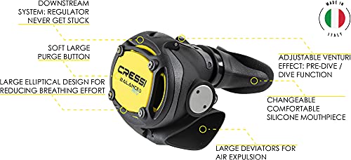 Cressi Octopus MG: Light, Reliable Scuba Regulator