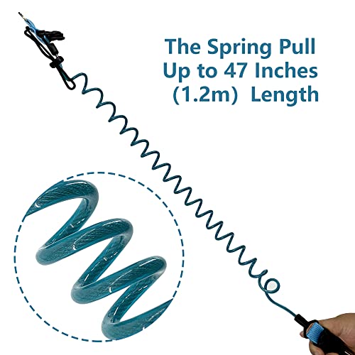 Yellow Scuba Diving Coil Lanyard