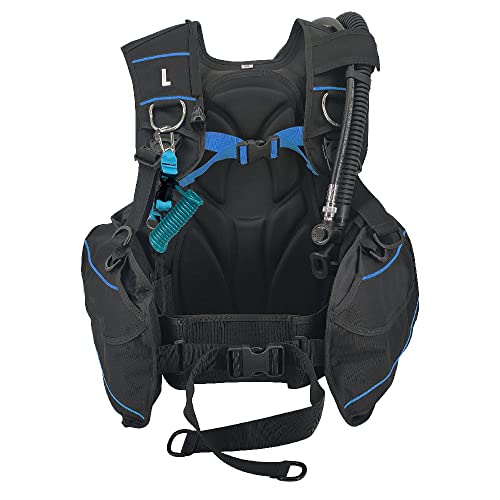 Yellow Scuba Diving Coil Lanyard