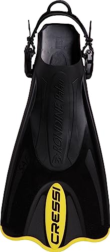 Cressi Palau (SAF) Short Adjustable fins - Yellow - Medium/Large