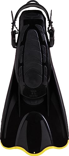 Cressi Palau (SAF) Short Adjustable fins - Yellow - Medium/Large