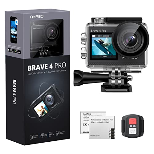 AKASO 4K Action Camera with 131ft Waterproof Capability