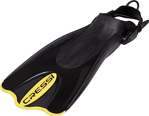 Cressi Palau (SAF) Short Adjustable fins - Yellow - Medium/Large