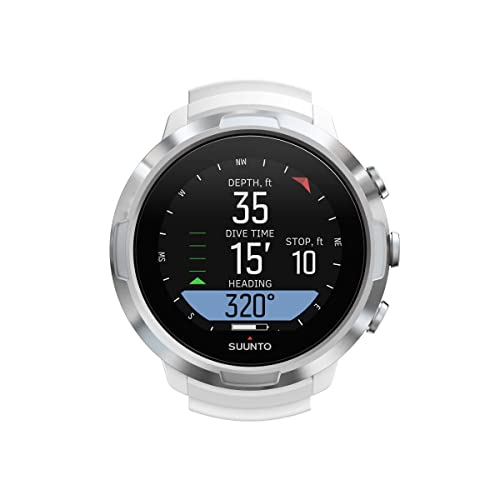 White Suunto D5 Dive Computer with USB